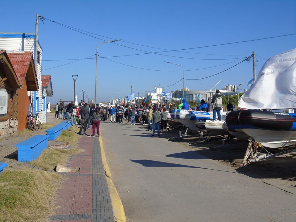 Pescadores hicieron visible su problemática