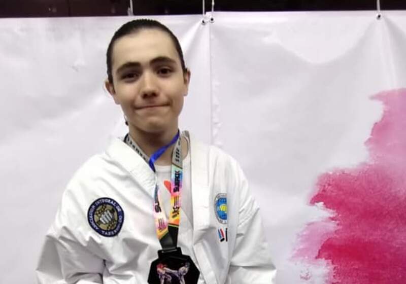 El deportista de General Pirán logró el Bronce en categoría Pre Junior.