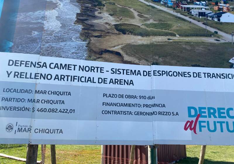 Así lo manifestó el Secretario de Obras Públicas de la Municipalidad de Mar Chiquita.