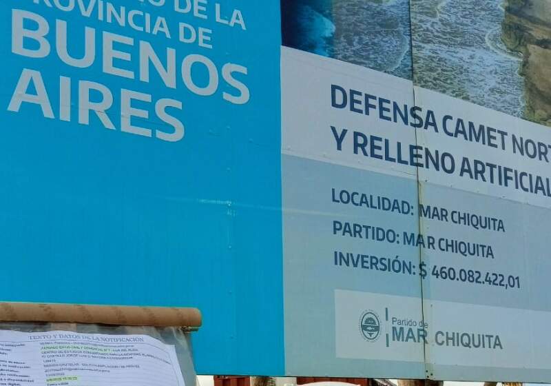 Son $100 mil por día por incumplimiento de órdenes judiciales y daño ambiental. 
