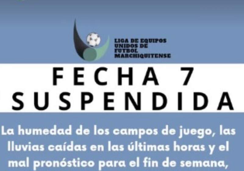 Las lluvias que afectaron a las localidades de Coronel Vida, Vivoratá y General Pirán, afectaron los campos de juego. La fecha se jugará íntegramente, la semana que viene.