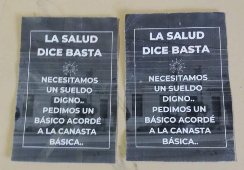 Los trabajadores se expresaron en redes sociales. El sindicato del sector, no se expidió ante la situación.