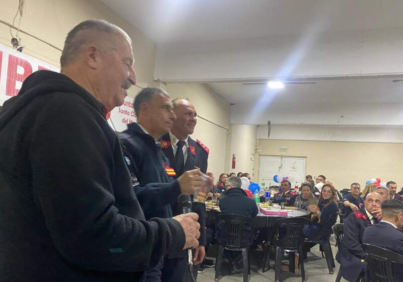 Fue en el Club Santa Clara en el marco del 141 aniversario de la creación del primer cuerpo en el país.