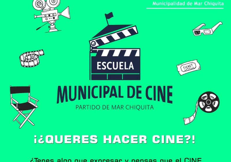 Convocatoria a participar de la Escuela Municipal de Cine de Mar Chiquita