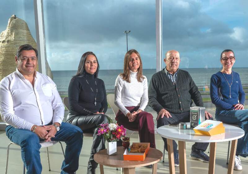 Fernanda Raverta encabezó el primer encuentro de trabajo junto a Jorge Paredi, María Laura García, Marcelo Sosa y Andrea Cáceres.
