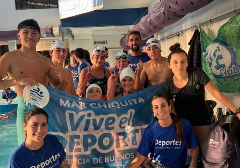Fue este sábado con destacadas actuaciones de nadadores de Santa Clara y Coronel Vidal.