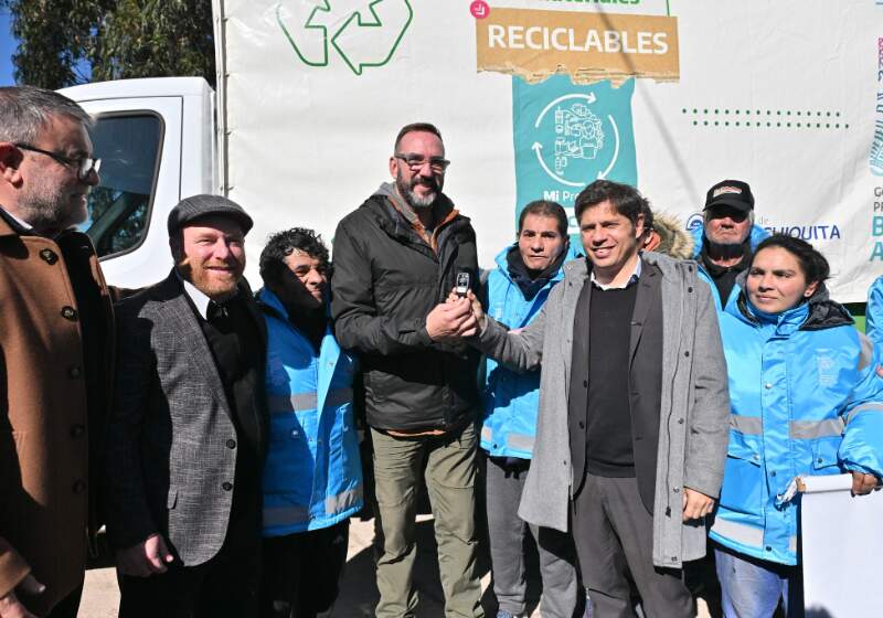 La unidad fue entregada por el gobernador Kicillof durante su última visita al municipio.