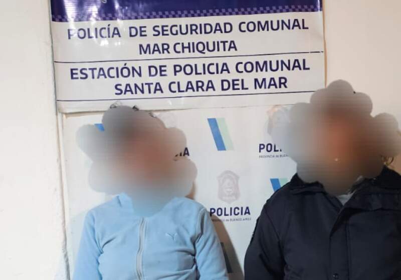 Los hechos ocurrieron este sábado en Coronel Vidal y Santa Clara. Intervinieron el Juzgado de Paz y la Fiscalía de Flagrancia.