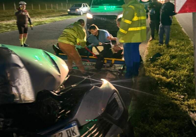 El siniestro ocurrió durante la tarde de este miércoles. El conductor fue trasladado al Hospital Interzonal de Agudos de General Pueyrredon.
