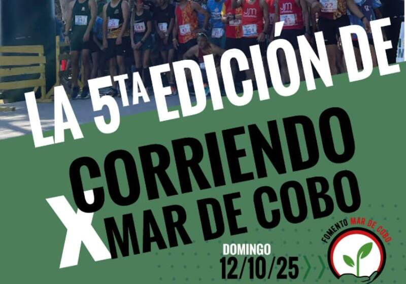 Será el domingo 12 de octubre desde las 9 horas, con largada en la Plaza Central. Habrá distancias de 5 y 10 kilómetros.