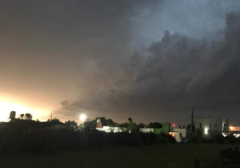  Mar Chiquita: pronosticaron tormentas fuertes y descenso de temperatura