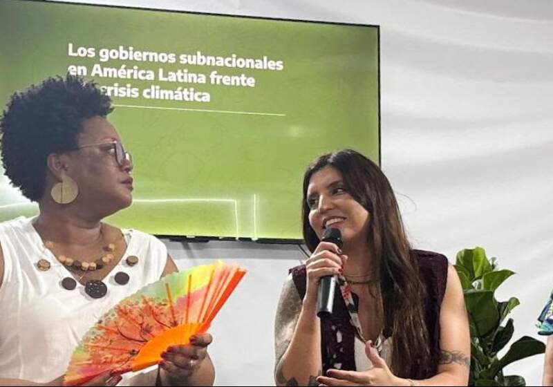  Vilar presentó el Frente Ambiental Latinoamericano en la COP30
