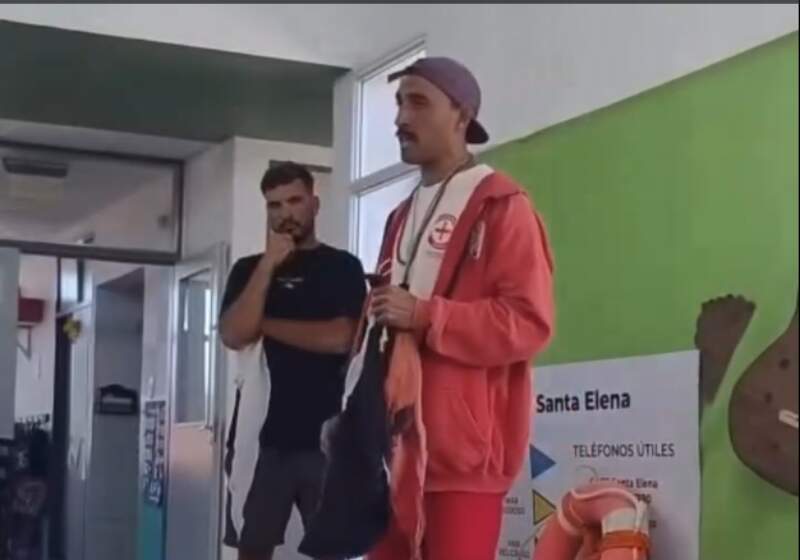 Guardavidas realizaron actividades de cuidado en instituciones educativas