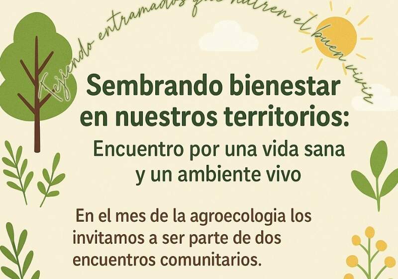 Será el domingo 23 de noviembre en la plaza central de la localidad, con feria, arte y reflexión colectiva.