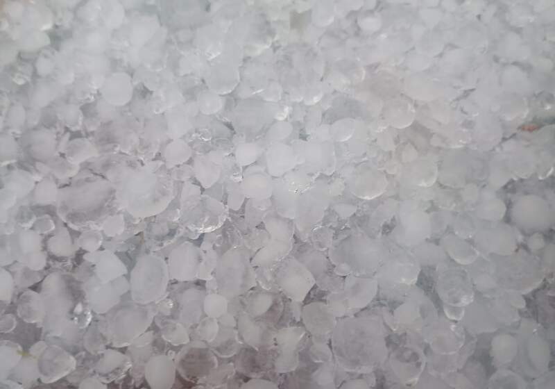 Usuarios de redes sociales difundieron imágenes del fenómeno en medio de las tormentas de este jueves.