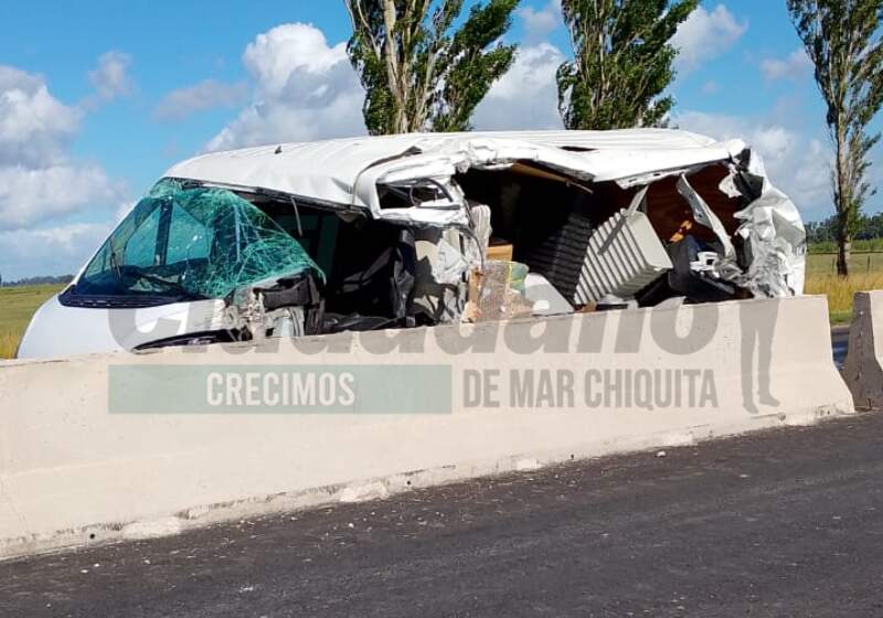 Dos vehículos colisionaron en la Ruta 11 a la altura del km 482