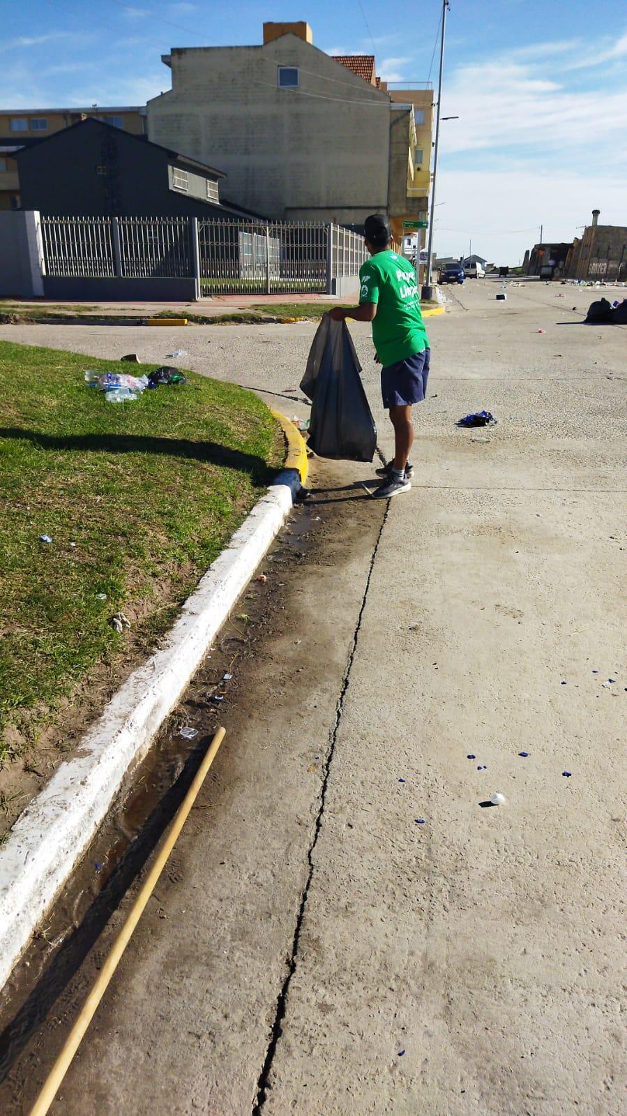 Reconocieron el trabajo de Playas Limpias en Santa Clara en Navidad
