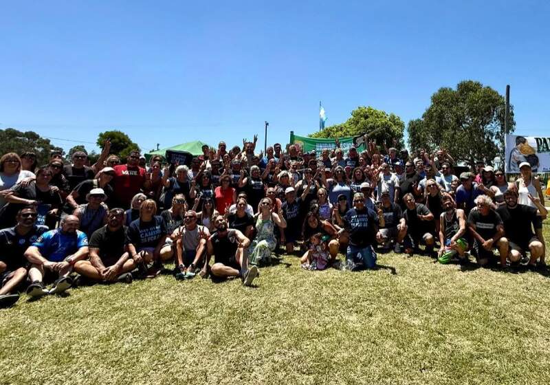 Dirigentes y militantes cerraron el año con un brindis en Playa Dorada