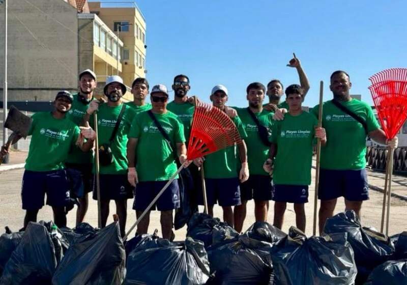 Playas Limpias realizó tareas de mantenimiento y limpieza en la costanera