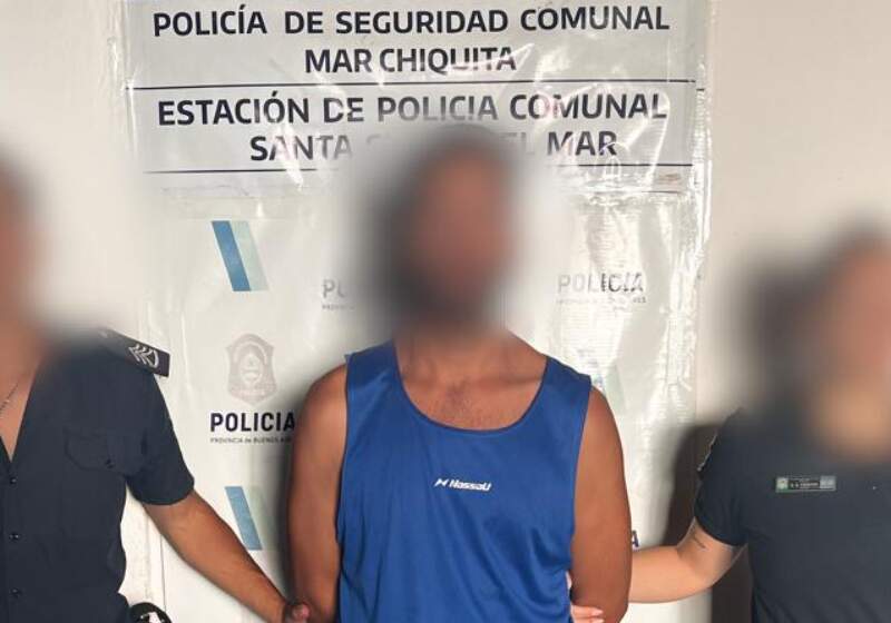 Los efectivos montaron un operativo y dieron con el sujeto en pleno centro de Santa Clara.