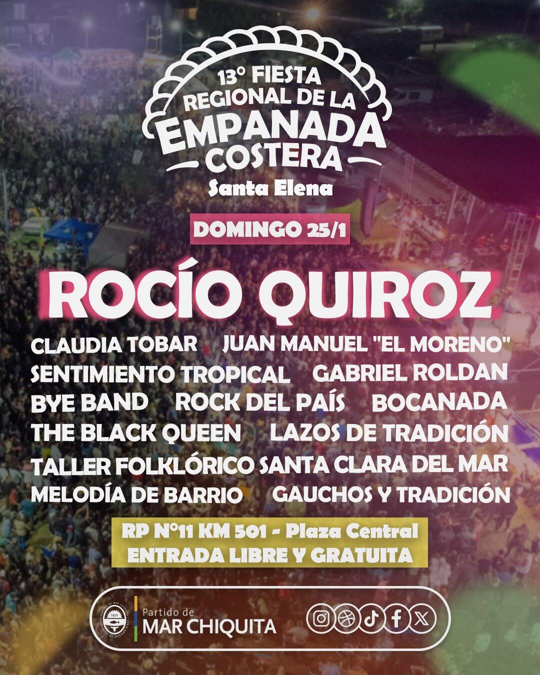 Santa Elena se prepara para la 13ª Fiesta Regional de la Empanada Costera