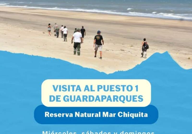 Invitan a recorrer el Puesto 1 de Guardaparques en la Reserva Natural Mar Chiquita