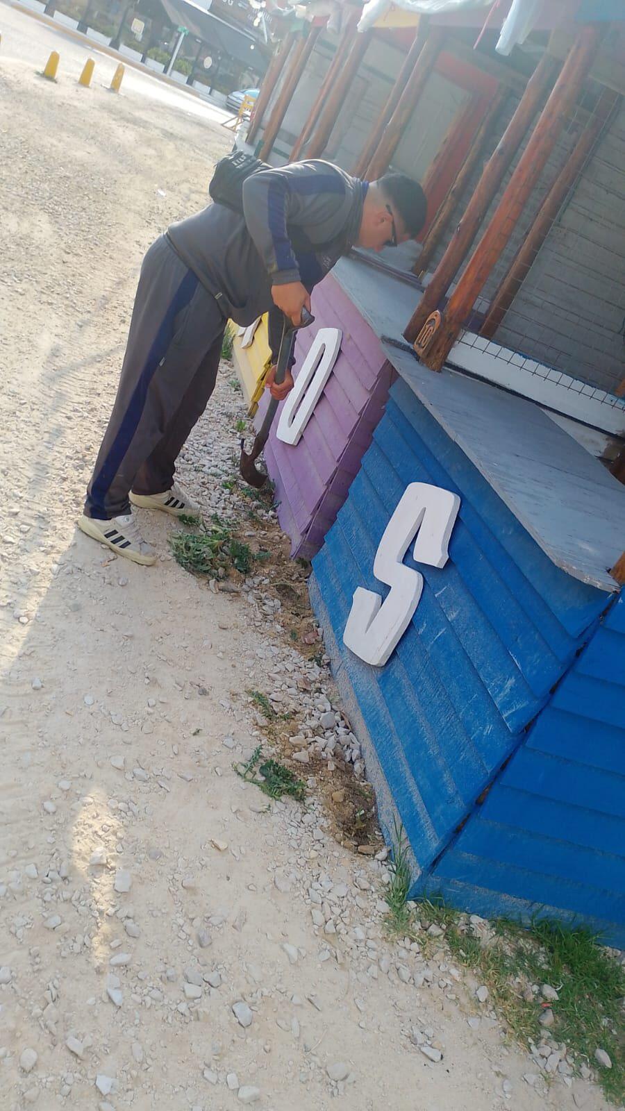 La Delegación Santa Clara realizó tareas de puesta en valor en espacios públicos