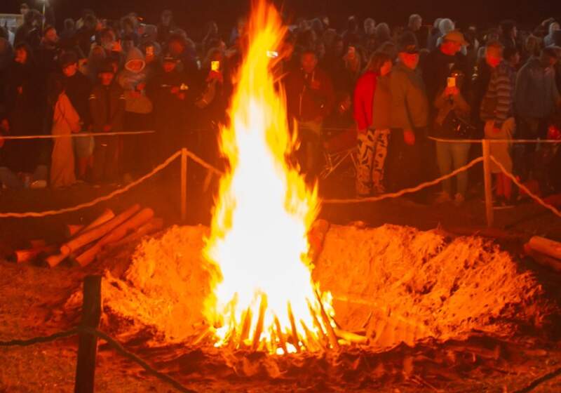 Postergaron la Fiesta del Fogón en Camet Norte por el mal clima