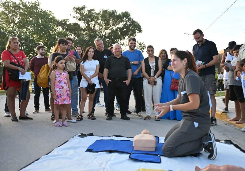 García y Wischnivetzky encabezaron la muestra de Emergencias en Santa Clara