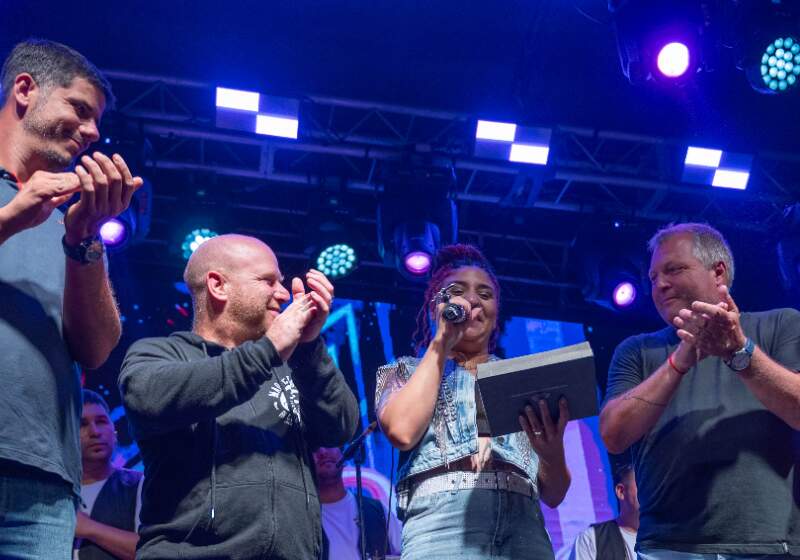 Nombraron a Rocío Quiroz "Madrina de la Fiesta de la Empanada Costera"