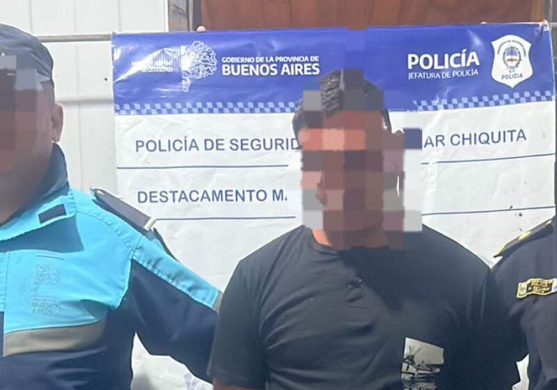 Aprehendieron a un hombre acusado de agredir a una mujer en Mar de Cobo