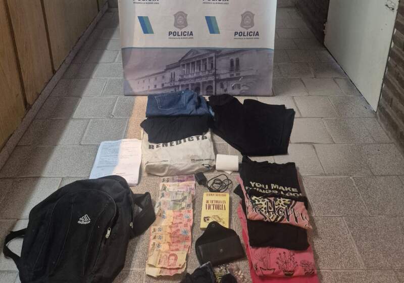 Personal policial la encontró cerca del Polideportivo y la Fiscalía ordenó su exhibición para ser reconocida por la víctima.