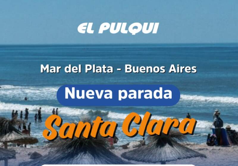 La empresa incorporó una nueva escala en la terminal de la ciudad para el servicio Mar del Plata - Buenos Aires.