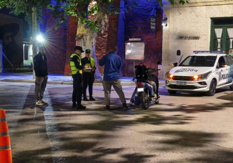 Personal de la Policia Comunal de Mar Chiquita efectuó operativos selectivos que derivaron en secuestros. 