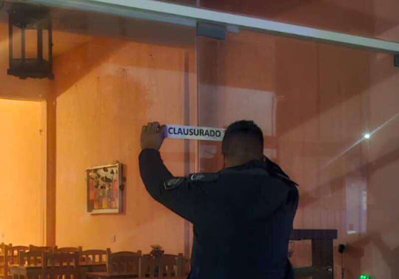 Clausuraron un local gastronómico por falta de habilitación