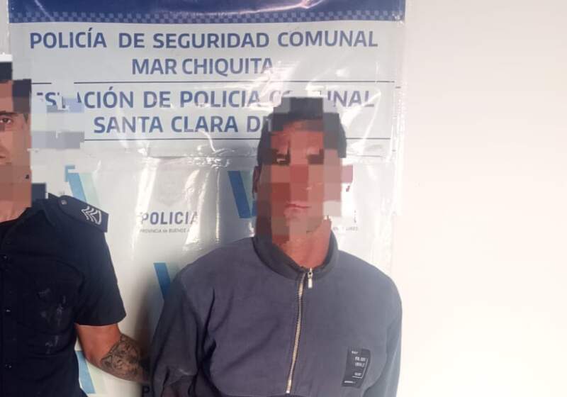 El hecho ocurrió este jueves en Playa Dorada y el imputado fue trasladado a la Unidad 44 de Batán por disposición de la Fiscalía de Flagrancia.