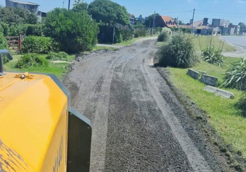 Intensificaron las tareas de mantenimiento en Costa Sur