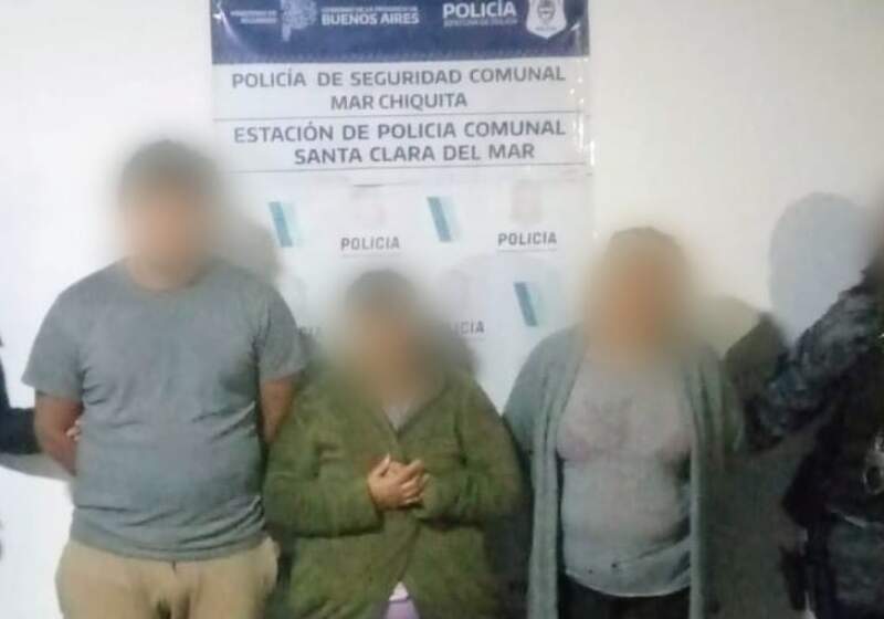 Tres personas fueron detenidas tras intentar usurpar una vivienda en Santa Clara