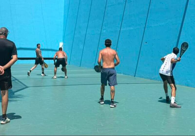 Reabrieron la cancha de pelota paleta en General Pirán