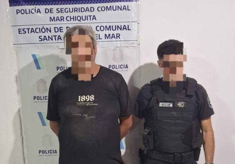 La Policía Comunal lo interceptó con ópticas sustraídas de una camioneta Toyota Hilux en Santa Clara.