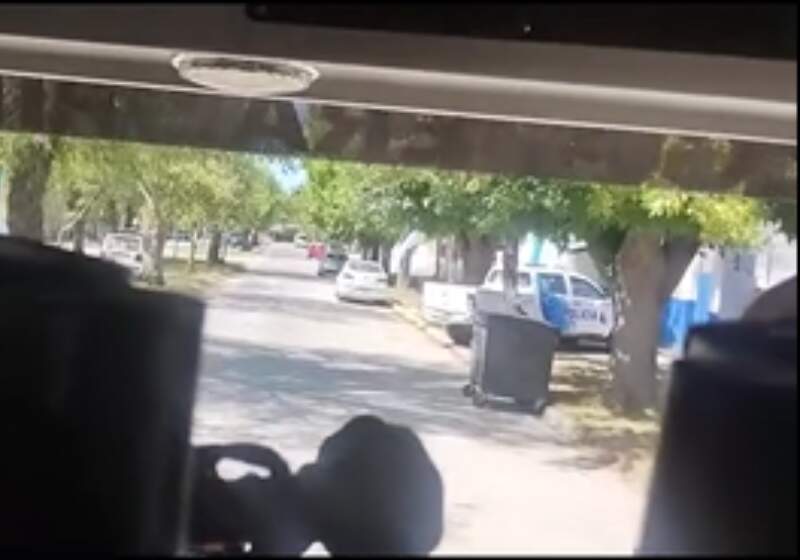 Una dotación intervino este domingo a la altura del km 314 y realizó tareas de prevención y señalización en la zona.