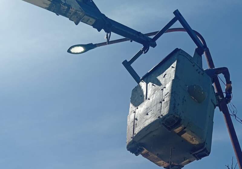 La Delegación Santa Clara informó avances en el mantenimiento del alumbrado público