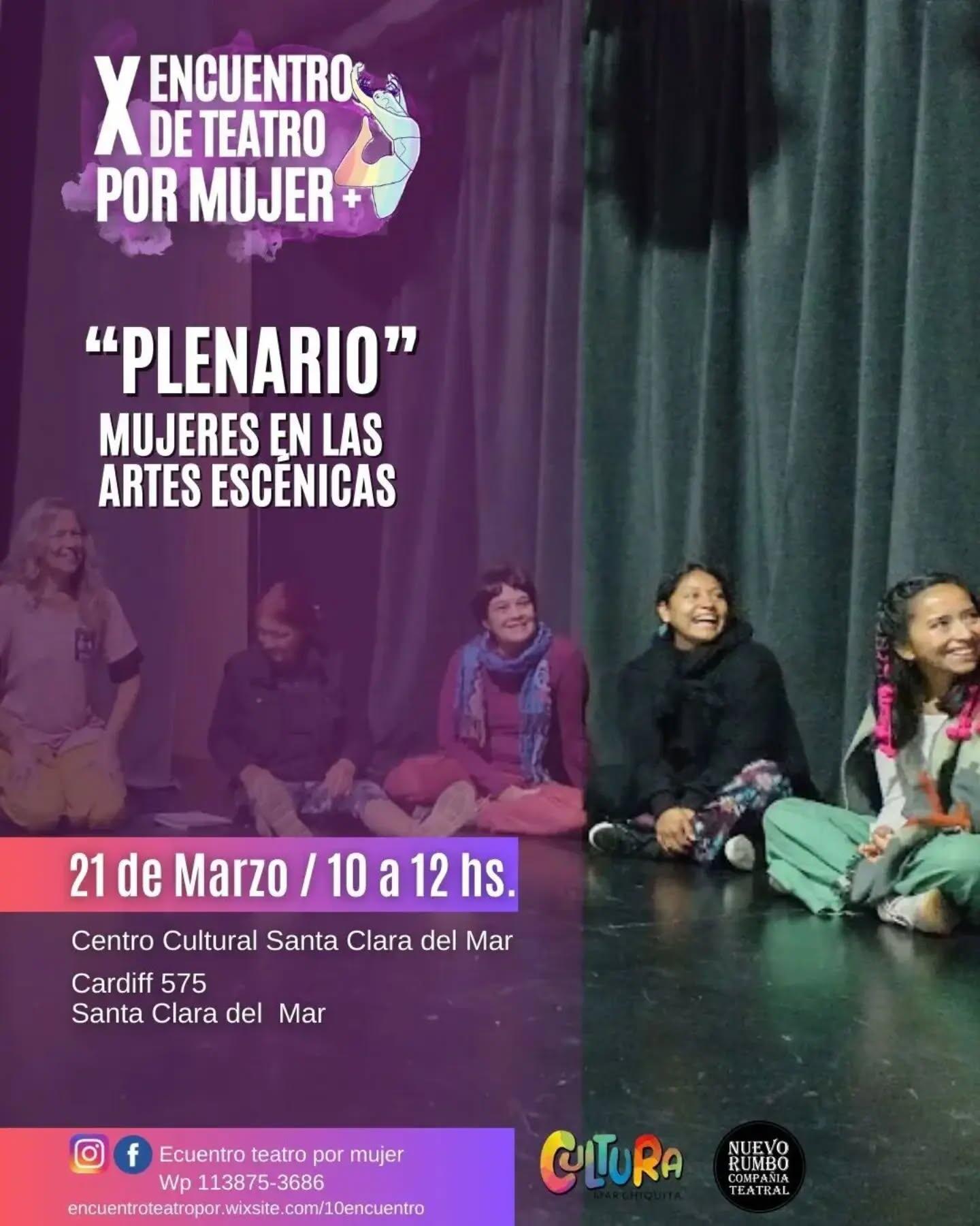 Santa Clara y Balneario Parque serán sede del X Encuentro de Teatro por Mujer