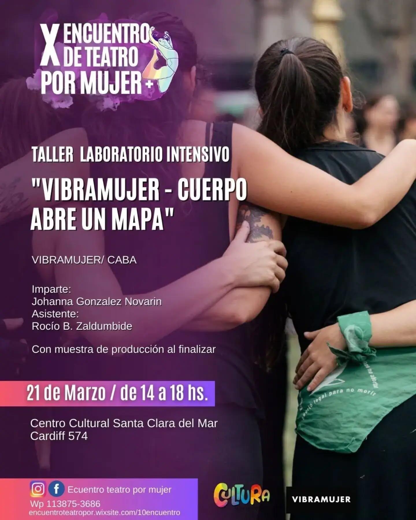 Santa Clara y Balneario Parque serán sede del X Encuentro de Teatro por Mujer