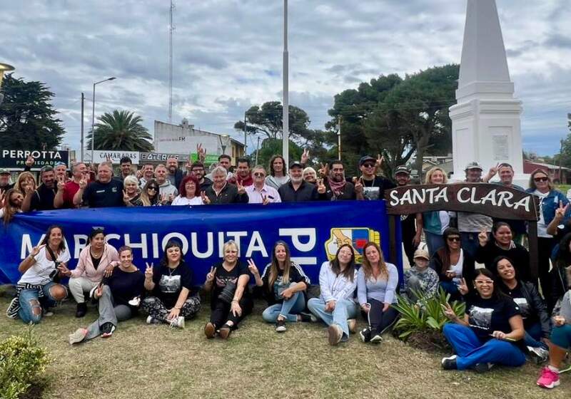 El espacio comenzó las acciones en Santa Clara del Mar y continuará este martes en Coronel Vidal con una jornada en la Casa Partidaria.