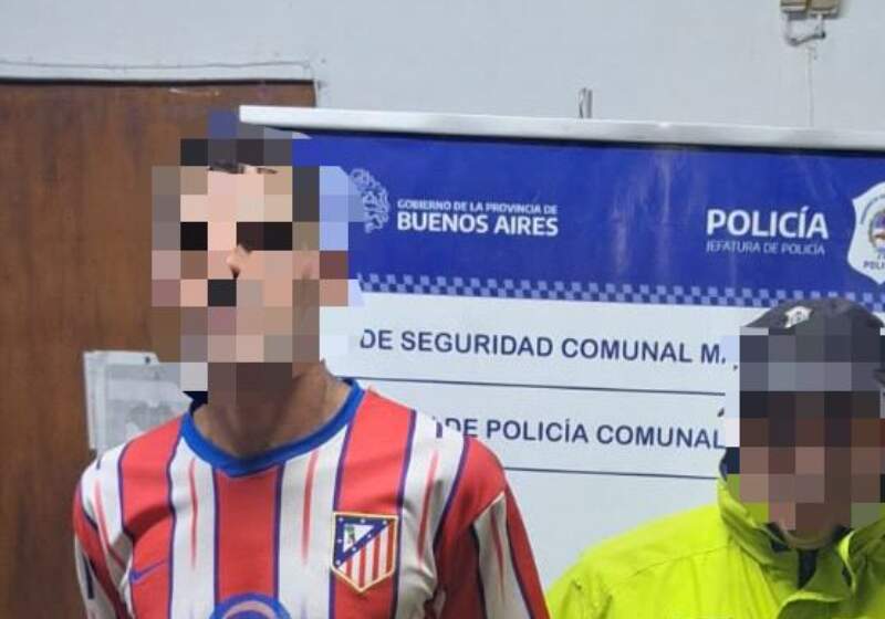 Ocurrió en General Pirán. El imputado, de 44 años, fue trasladado a la cárcel de Batán por orden de la Fiscalía de Flagrancia.