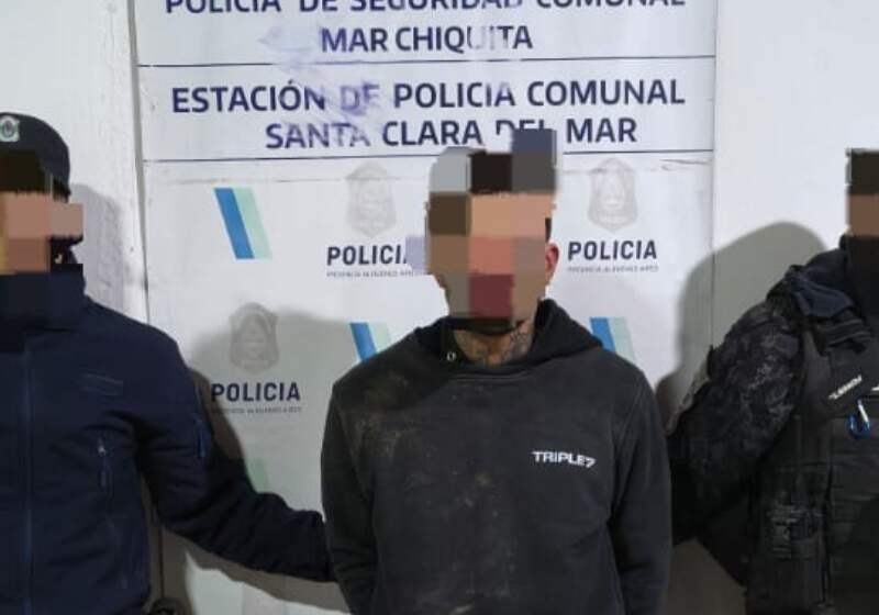 Tras una persecución un hombre fue detenido en Santa Clara