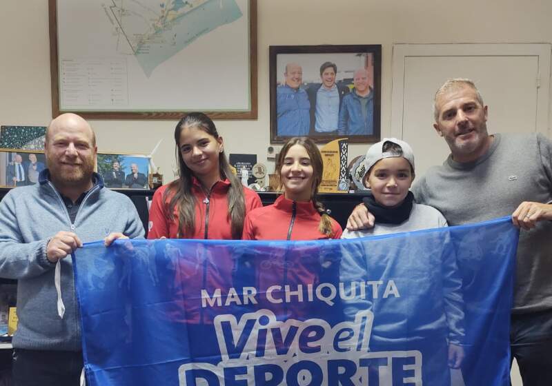 Wischnivetzky recibió a deportistas que competirán en certámenes nacionales
