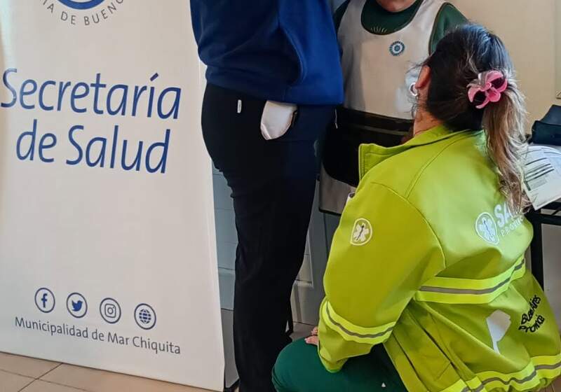 La Municipalidad informó de la jornada en el marco del programa de prevención bonaerense.