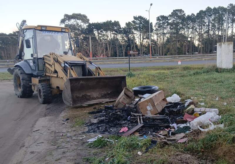 La Delegación Santa Clara intensificó tareas de limpieza y mantenimiento urbano